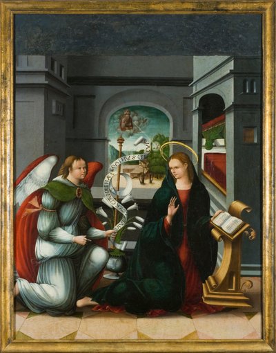 Annunciation by Andrés de Melgar